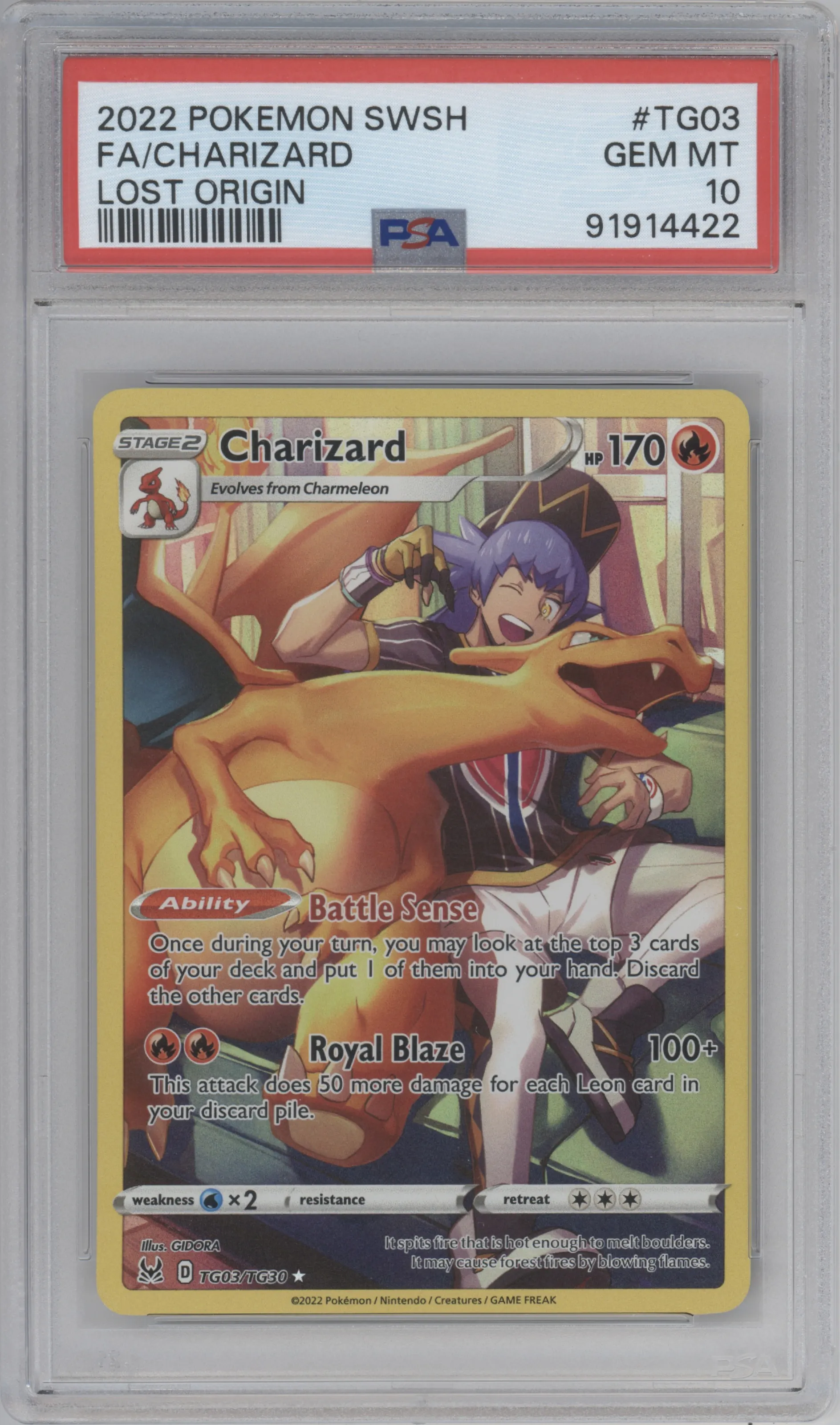 charizard pokemon card 500 hp Pokemon Charizard Card Credit Card Skin main image 1