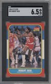 Robert Reid from the 1986-87 Fleer set graded by SGC and given an overall grade of 6.5.