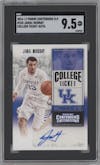 Jamal Murray from the 2016-17 Panini Contenders DP set graded by SGC and given an overall grade of 9.5.
