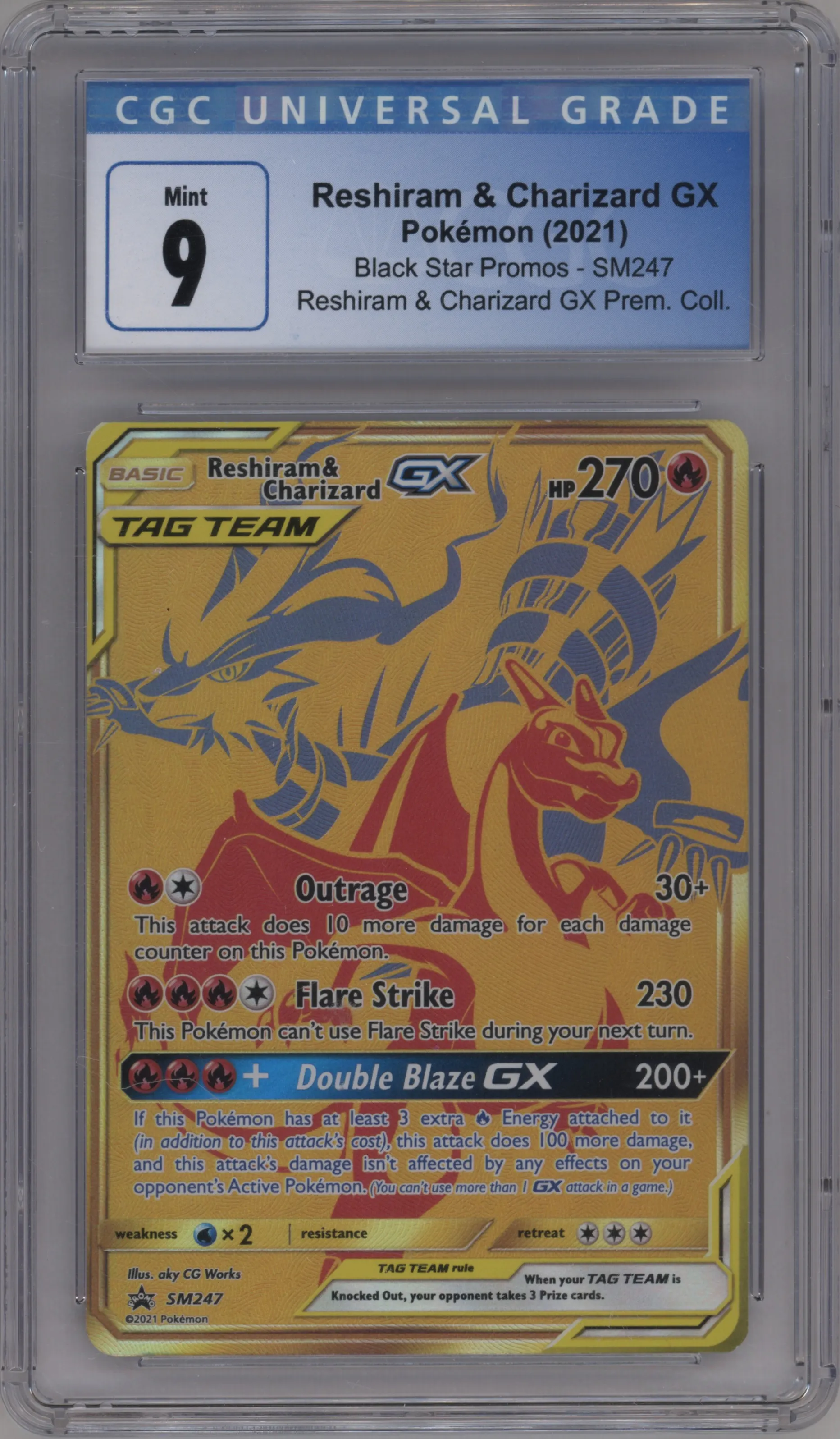 Reshiram/Charizard GX