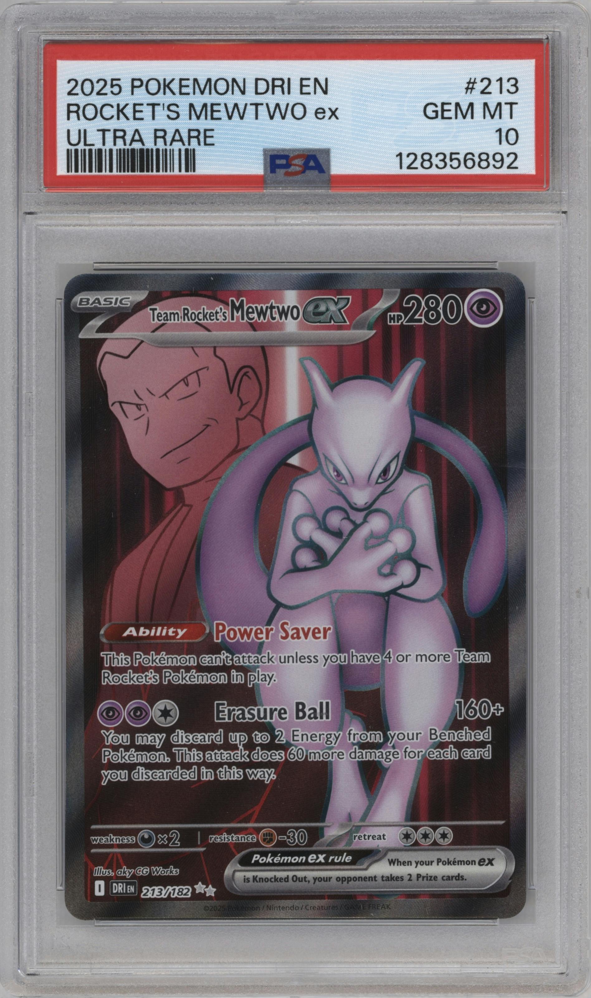 Team Rocket's Mewtwo ex