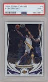 Kobe Bryant  from the 2004-05 Topps Chrome set graded by PSA and given an overall grade of 9.