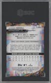 Jackson Merrill from the 2024 Topps Finest set featuring a Blue Refractor parallel graded by SGC and given an overall grade of 10.