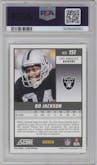 Bo Jackson from the 2024 Panini Score set featuring a Extraterrestrial parallel graded by PSA and given an overall grade of 10.