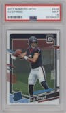 C.J. Stroud from the 2023 Donruss Optic set graded by PSA and given an overall grade of 9.