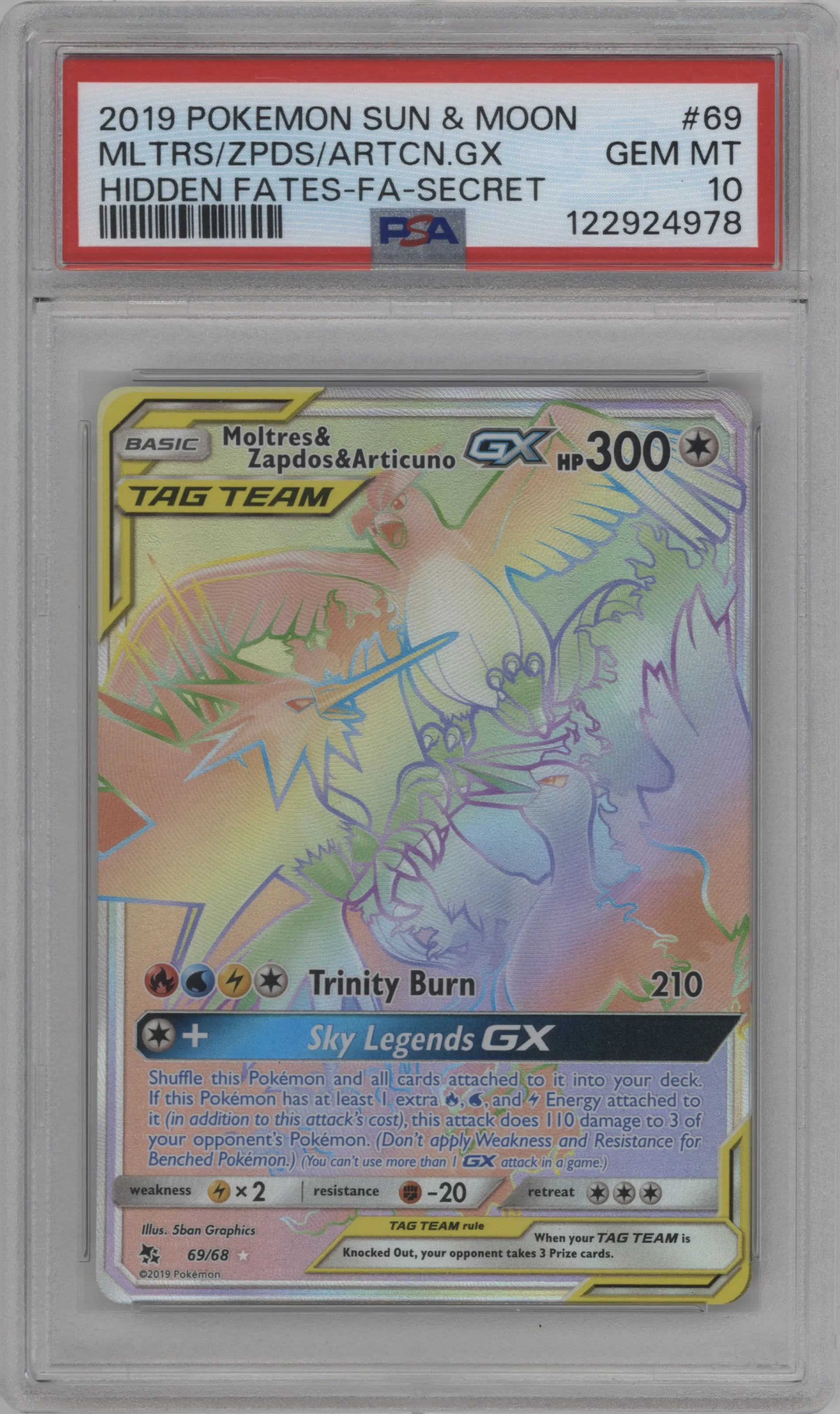 Moltres/Zapdos/Articuno GX