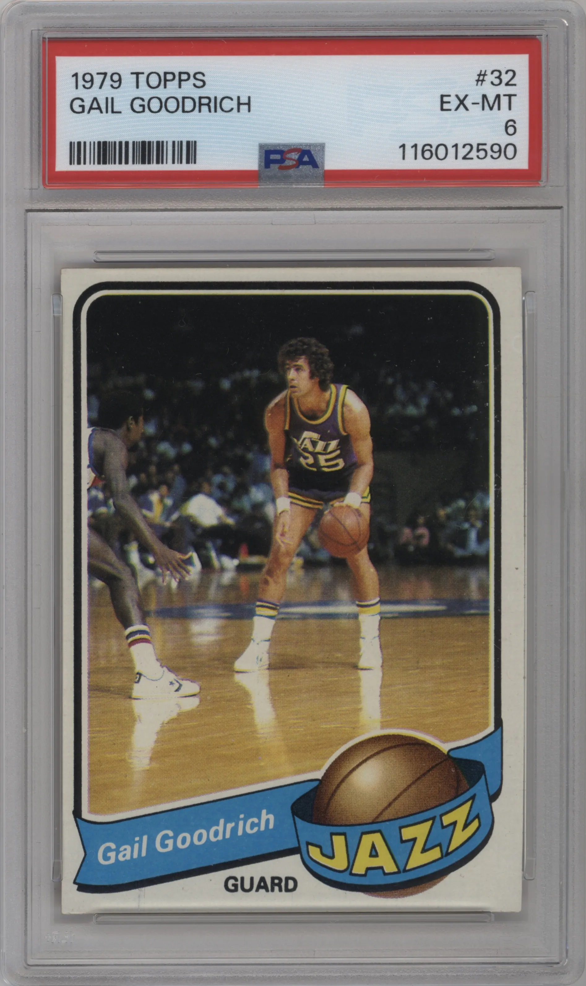 1979 Topps Gail Goodrich #32 PSA 6