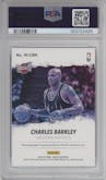 Charles Barkley from the 2019-20 Panini NBA Hoops set graded by PSA and given an overall grade of 9.