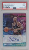 Charles Barkley from the 2019-20 Panini NBA Hoops set graded by PSA and given an overall grade of 9.