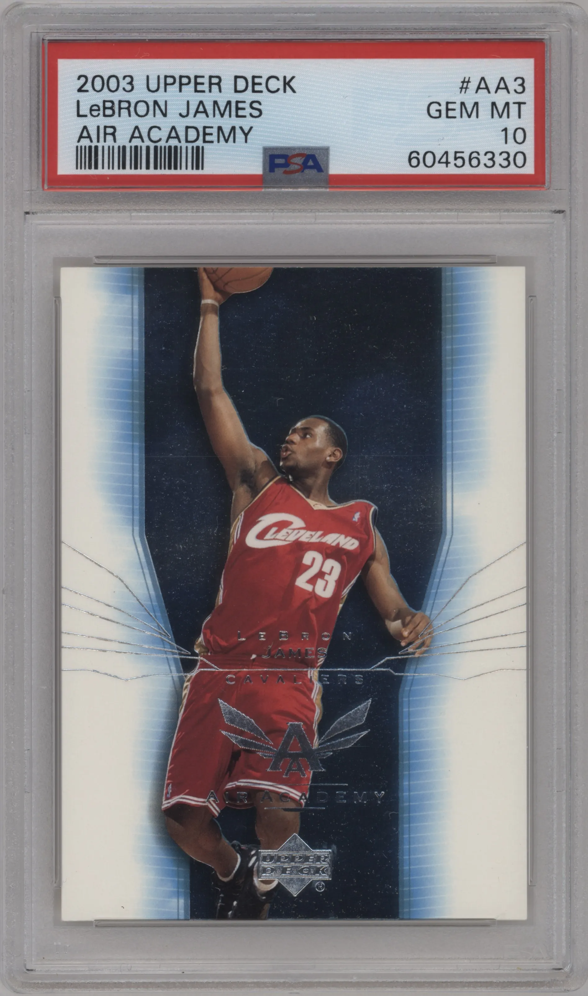2003 Upper Deck Air Academy LeBron James #AA3 PSA 10