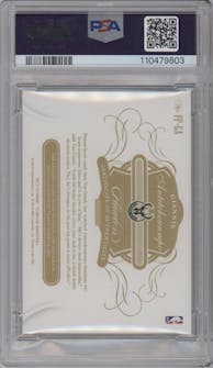 Giannis Antetokounmpo from the 2017-18 Panini Flawless set featuring a Green parallel graded by PSA and given an overall grade of 9.