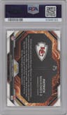 Patrick Mahomes II from the 2023 Panini Prizm set featuring a Silver Prizm parallel graded by PSA and given an overall grade of 10.