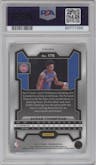 Ausar Thompson from the 2023-24 Panini Prizm set featuring a Ice Prizm parallel graded by PSA and given an overall grade of 10.