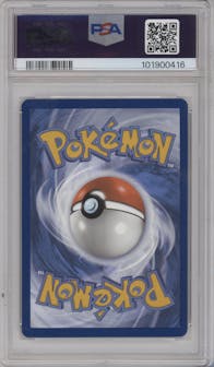 Duskull from the 2024 Pokemon SV set graded by PSA and given an overall grade of 10.