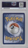 Dark Gyarados from the 2021 Pokemon SWSH set featuring a Team Rocket parallel graded by PSA and given an overall grade of 10.