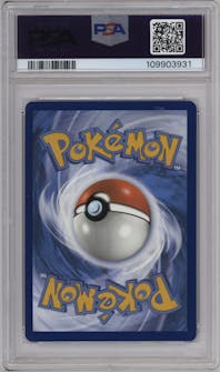 Fidough from the 2023 Pokemon SV set graded by PSA and given an overall grade of 10.
