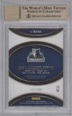 Karl-Anthony Towns from the 2015-16 Panini Select  set graded by Beckett and given an overall grade of 9.5.
