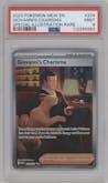 Giovanni's Charisma from the 2023 Pokemon SV set graded by PSA and given an overall grade of 9.