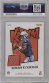 Anthony Richardson  from the 2023 Panini Absolute set graded by PSA and given an overall grade of 9.
