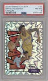 Brandon Ingram from the 2016-17 Panini Excalibur set graded by PSA and given an overall grade of 8.