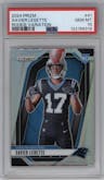 Xavier Legette from the 2024 Panini Prizm set graded by PSA and given an overall grade of 10.