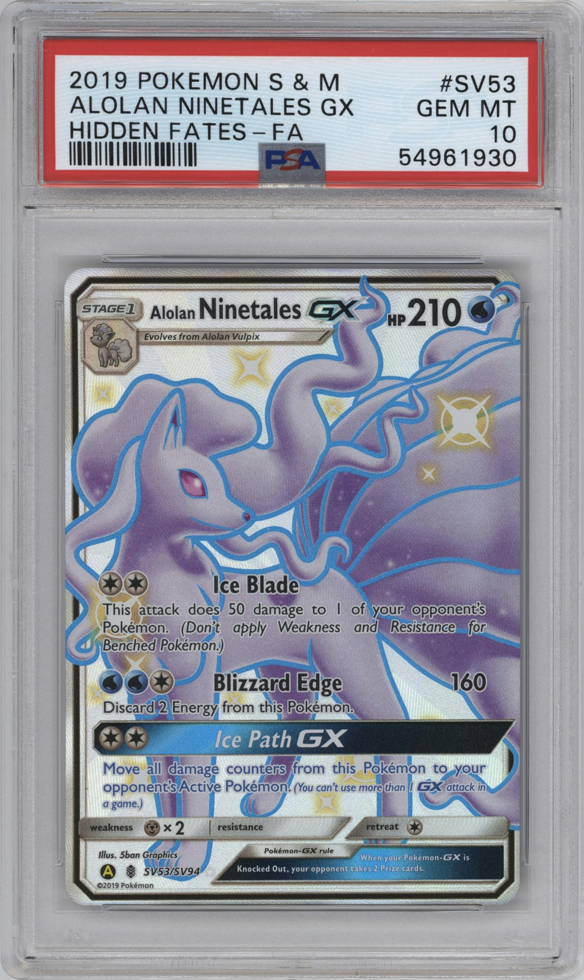 Alolan Ninetales GX