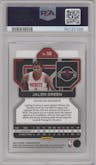 Jalen Green from the 2021-22 Panini Prizm  set graded by PSA and given an overall grade of 10.