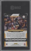 Chase Claypool from the 2020 Panini Prizm set featuring a Black & White Checker parallel graded by SGC and given an overall grade of 10.