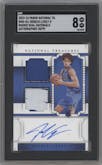 Dereck Lively II from the 2023-24 Panini National Treasures set graded by SGC and given an overall grade of 8.