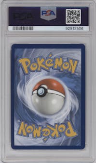 Machamp V from the 2022 Pokemon SWSH set graded by PSA and given an overall grade of 10.