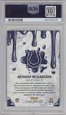 Anthony Richardson from the 2023 Panini Prestige set graded by PSA and given an overall grade of 10.