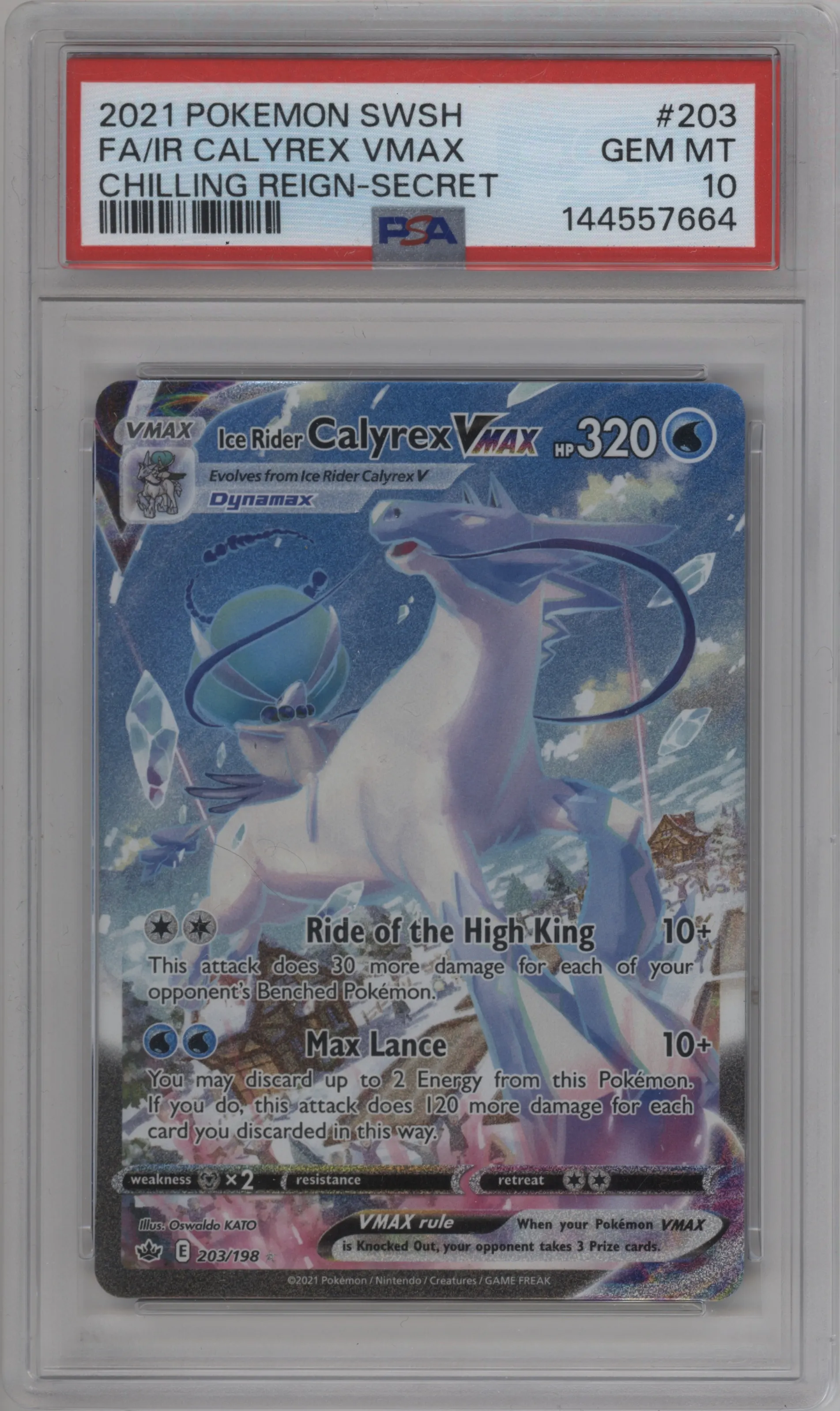 Ice Rider Calyrex VMAX