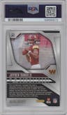 Jayden Daniels from the 2024 Panini Prizm set graded by PSA and given an overall grade of 10.