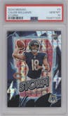 Caleb Williams from the 2024 Panini Mosaic set graded by PSA and given an overall grade of 10.
