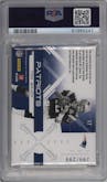 Tom Brady from the 2010 Donruss Elite set graded by PSA and given an overall grade of 9.