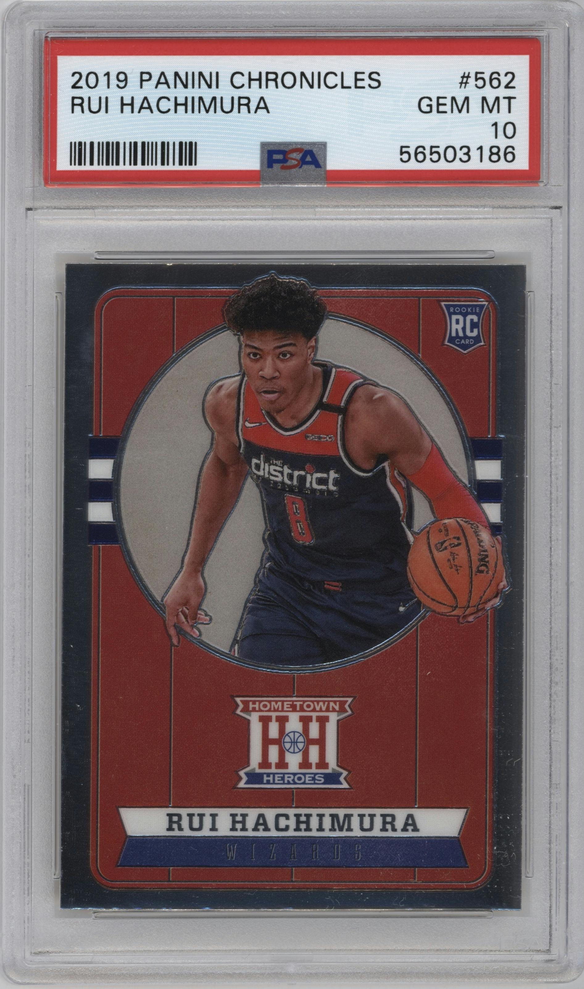 2019 Chronicles Rui Hachimura PSA10 2枚 2019/20 NBA PANINI INSTANT