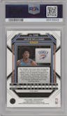 Jalen Williams from the 2022-23 Panini Prizm  set featuring a Ice Prizm parallel graded by PSA and given an overall grade of 10.