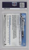 Ronald Acuna Jr. from the 2018 Topps Chrome set graded by PSA and given an overall grade of 10.