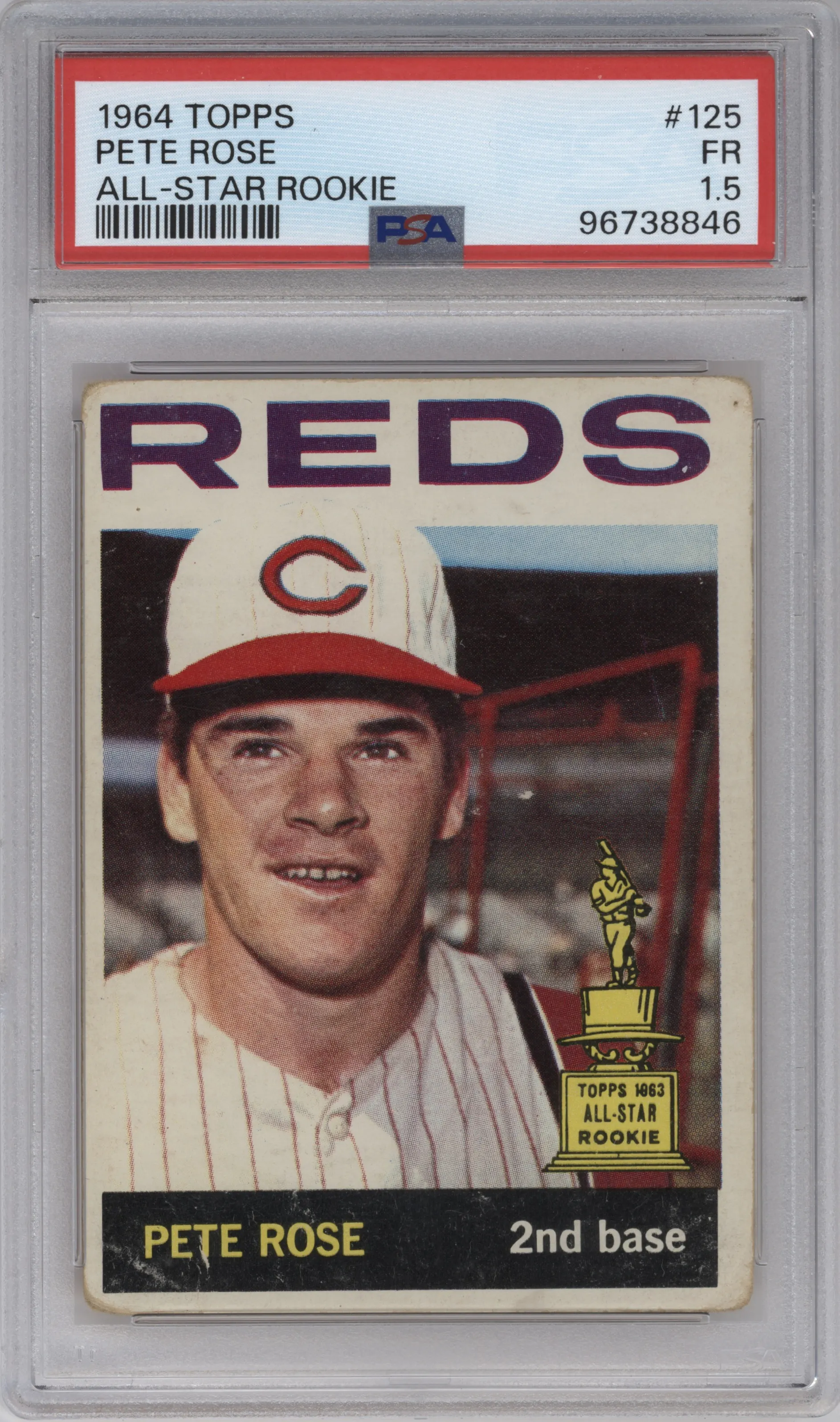 1964 Topps Pete Rose #125 PSA 1.5