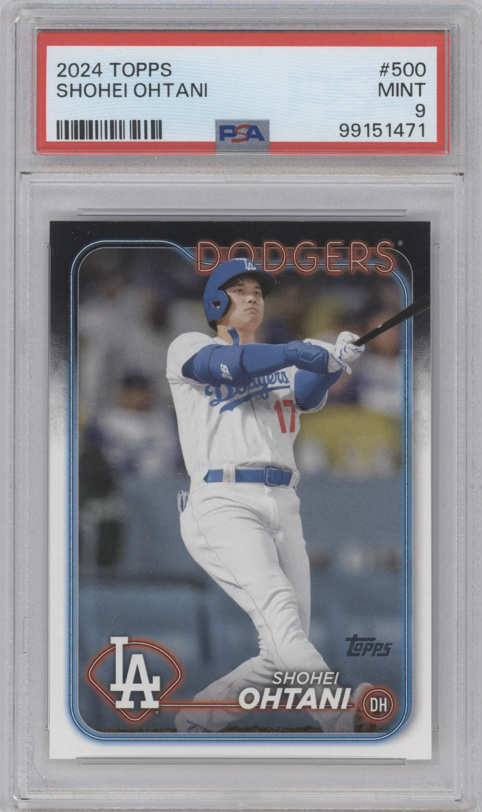 2024 Topps Shohei Ohtani PSA 9