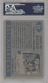 Bobby Dodd from the 1955 Topps All-American set graded by PSA and given an overall grade of 8.