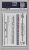 Wyatt Langford  from the 2024 Topps Chrome Update set featuring a Gold Refractor parallel graded by PSA and given an overall grade of 10.