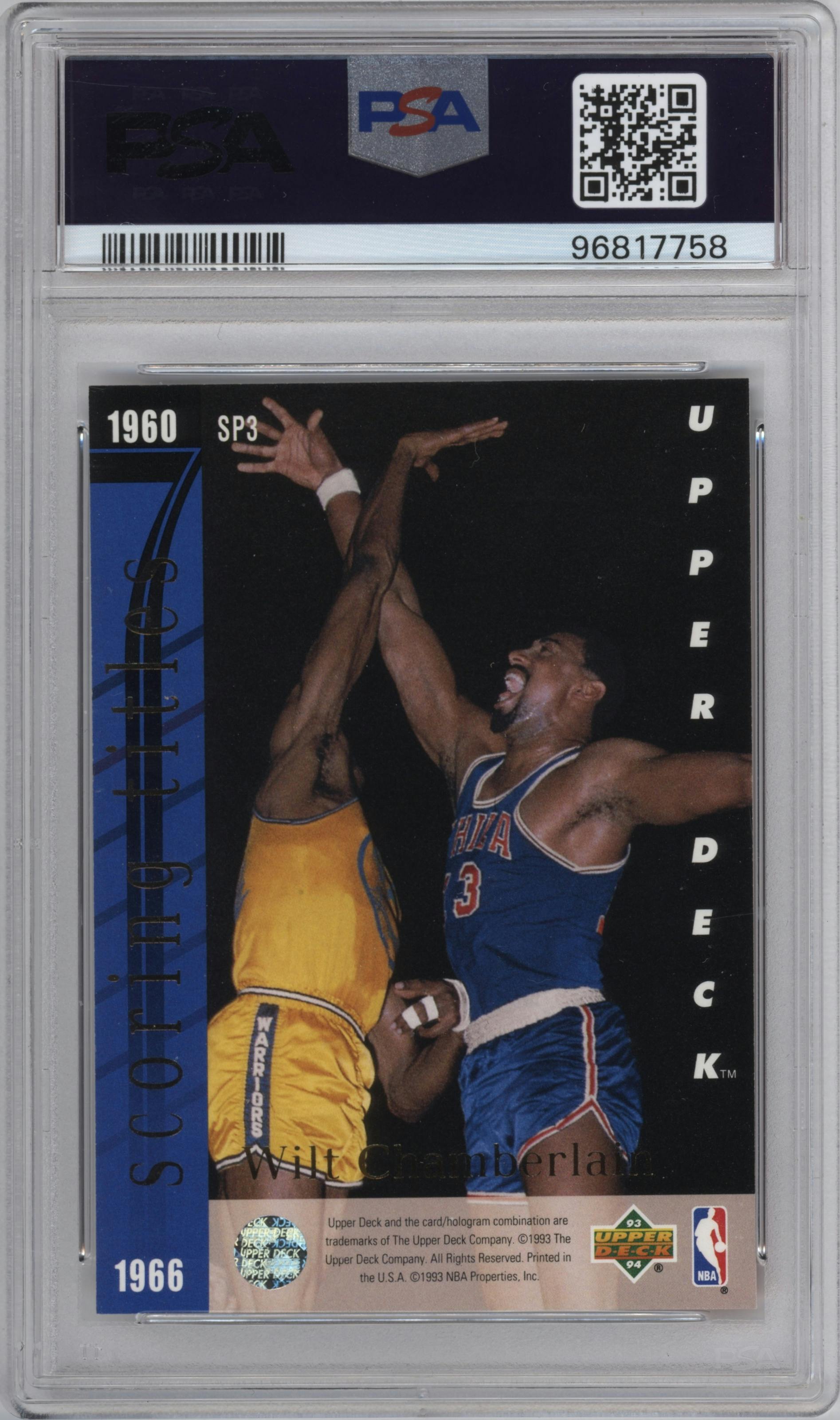 Michael Jordan/Wilt Chamberlain