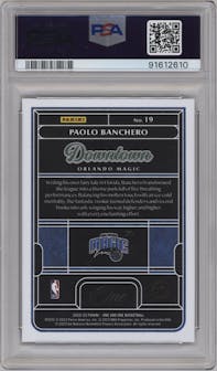 Paolo Banchero from the 2022-23 Panini One and One set graded by PSA and given an overall grade of 9.