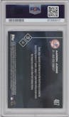 Aaron Judge from the 2017 Topps Now set graded by PSA and given an overall grade of 10.