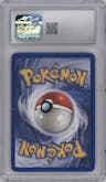 Jolteon from the 1999 Pokemon set graded by CSG and given an overall grade of 7.