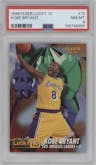 Kobe Bryant from the 1996-97 Fleer set graded by PSA and given an overall grade of 8.