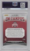 Marvin Harrison Jr. from the 2024 Panini Prizm Draft Picks set graded by PSA and given an overall grade of 10.