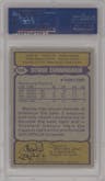 Bennie Cunningham from the 1979 Topps set graded by PSA and given an overall grade of 10.