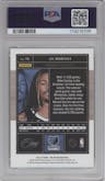 Ja Morant from the 2023-24 Panini One and One set featuring a Purple parallel graded by PSA and given an overall grade of 10.